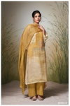 Emiliana 2655 By Ganga Embroidery Printed Linen Dress Material Wholesale Shop In Surat